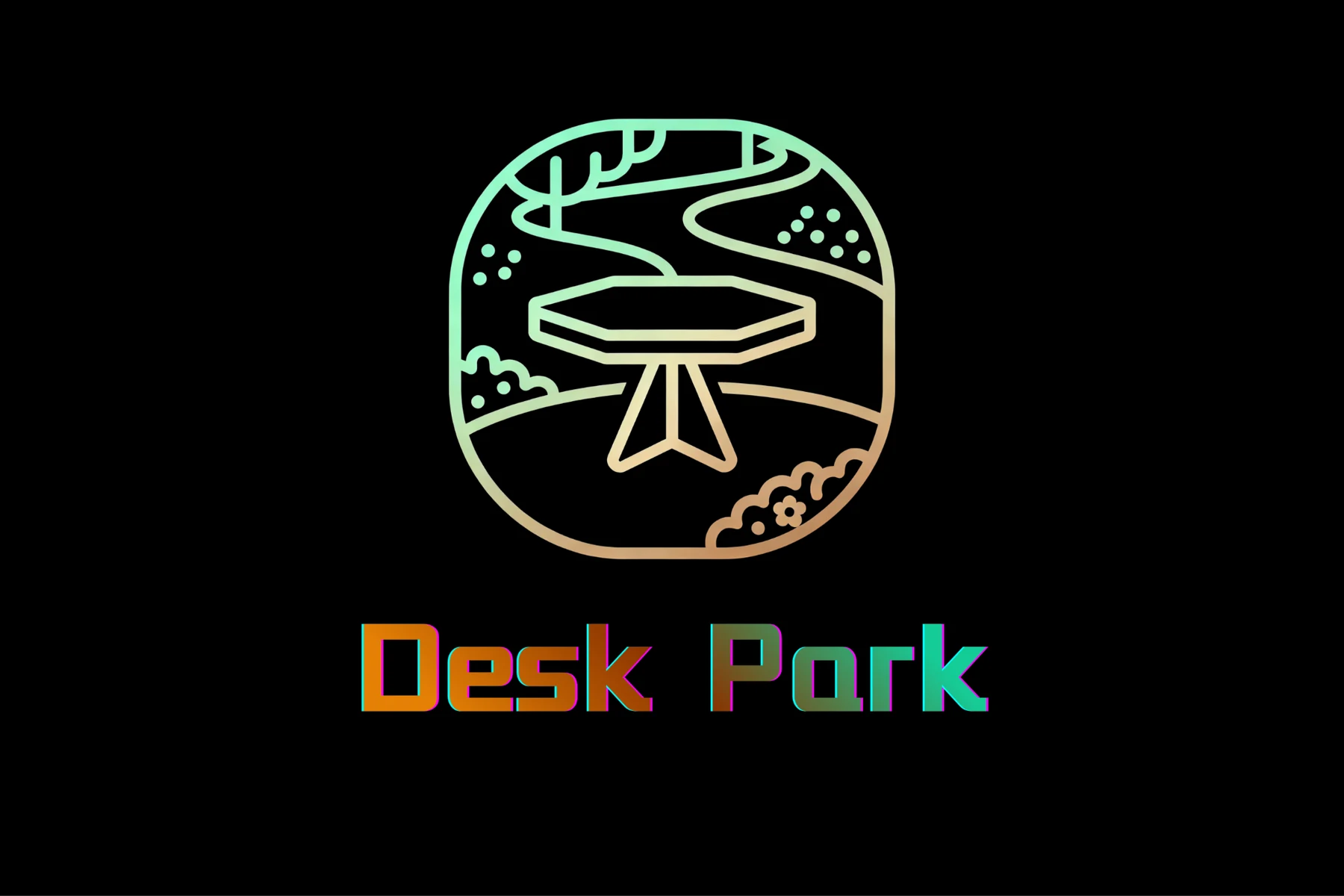 Desk Park音乐工作室标识